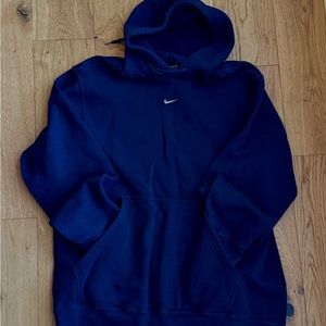 Nike Men’s Sweatshirt Hoodie Black Size large
